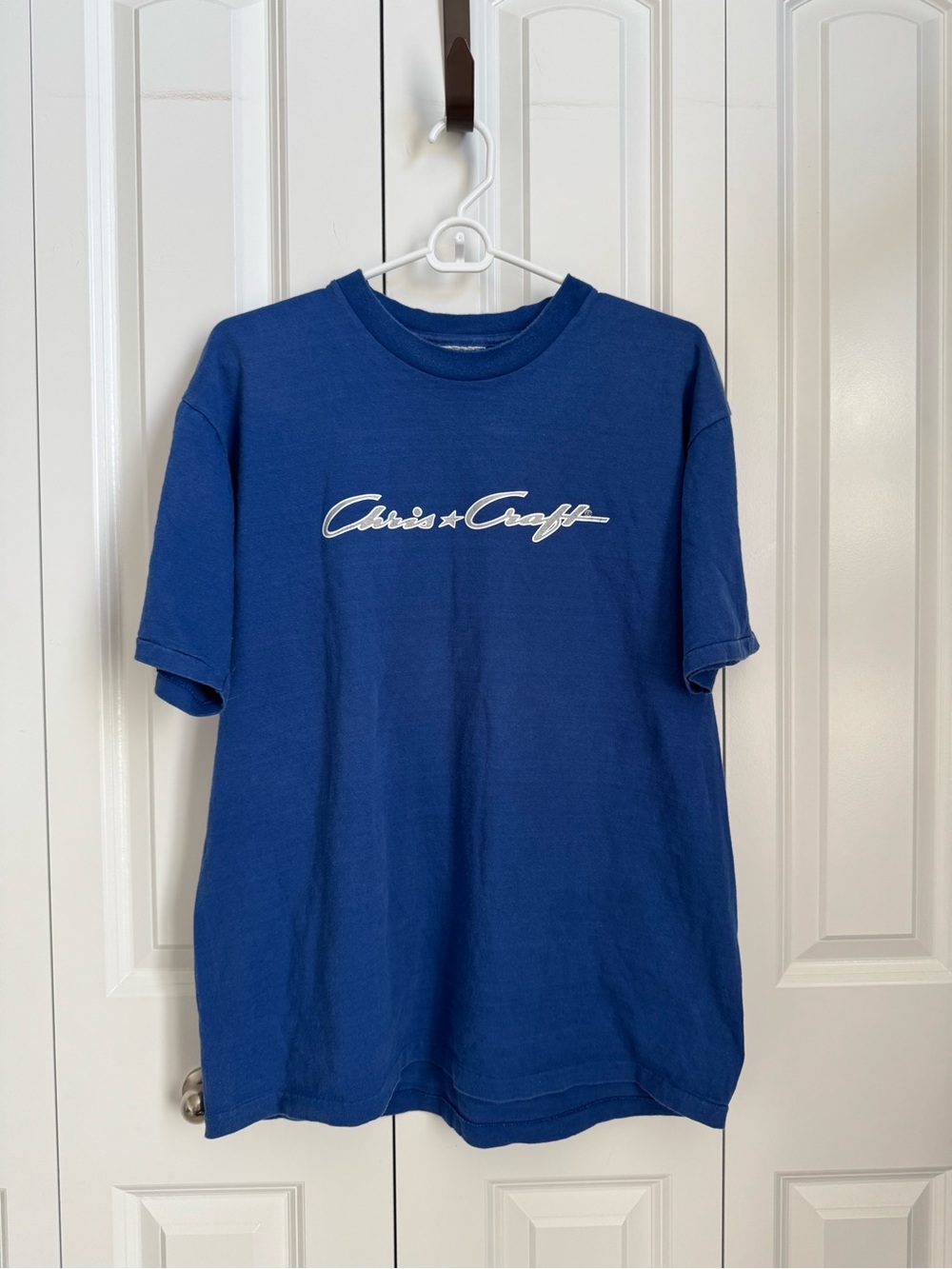 Men's Royal Blue Chris Craft Logo Tee